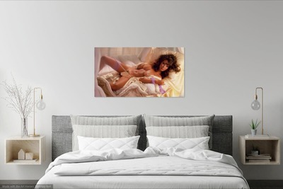 Photo poster, retro,Terry Nihen 1983, large size 24.0157x47.6378 inches. Wall decoration, home decor, gift.