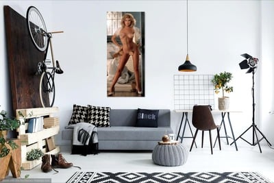 Photo poster, retro,Ruth Guerri 1983, large size 24.0157x47.6378 inches. Wall decoration, home decor, gift.