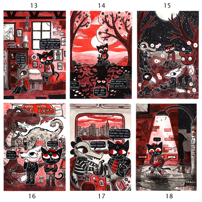 Maetober 2023 prints Days 13 to 18