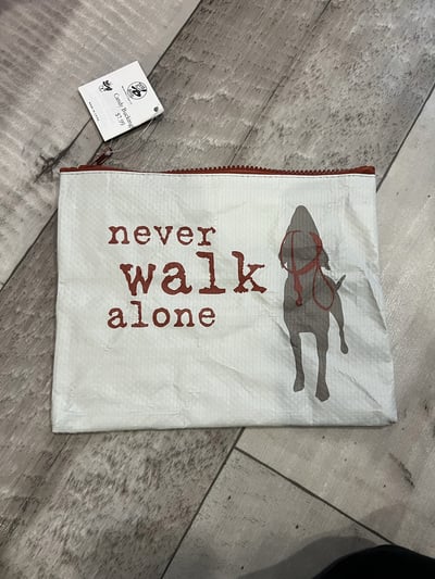 Zipper Pouch - Never Walk Alone