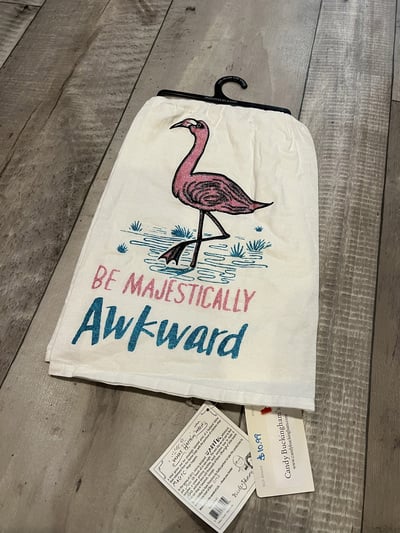 Majestically Awkward Tea Towel