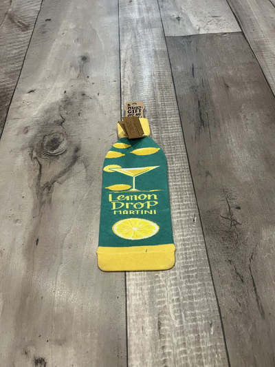 Lemon Drop- Wine Bottle Sleeves
