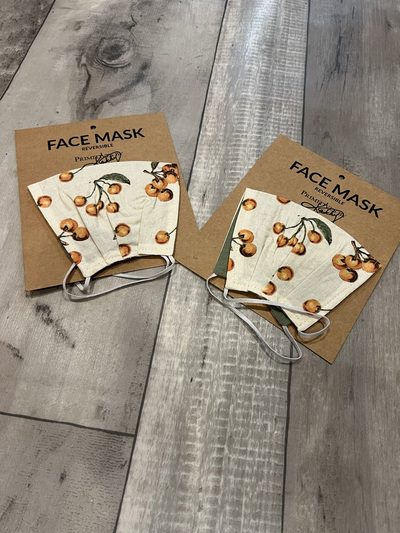 Cherry Double Sided Masks