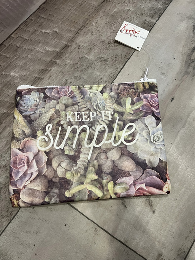 Zipper Wallet- Keep it simple