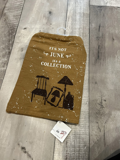 It's not junk, it's a collection- Tea Towel