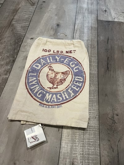 Daily Egg Laying Mash Feed- Tea Towel
