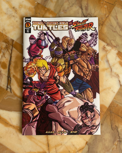 Teenage Mutant Ninja Turtles V.S. Street Fighter #5 / Vincenzo Federici Variant