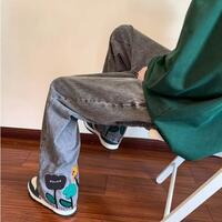 Flowers Jeans Denim Pants - Thumbnail 1