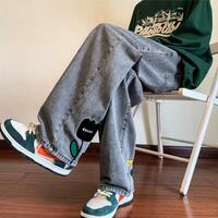 Flowers Jeans Denim Pants - Thumbnail 3