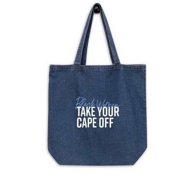 Cape Off Organic denim tote bag