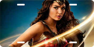 Wonder Woman Vanity License Plate