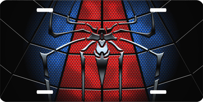 Spider-Man Vanity License Plate