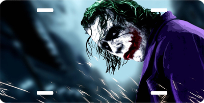Joker Vanity License Plate