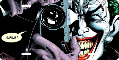 Joker Vanity License Plate