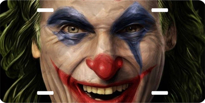 Joker Vanity License Plate