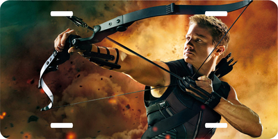 Hawkeye Avengers Vanity License Plate