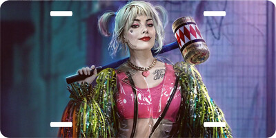 Harley Quinn Vanity License Plate