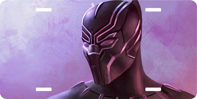 Black Panther Vanity License Plate