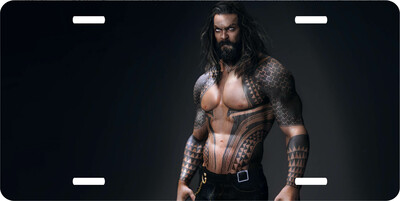 Aquaman Jason Momoa Vanity License Plate