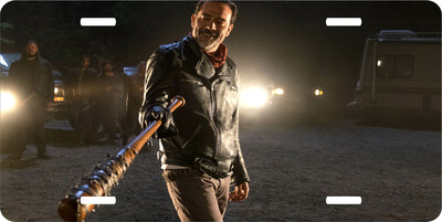 Walking Dead Negan Lucille Vanity License Plate