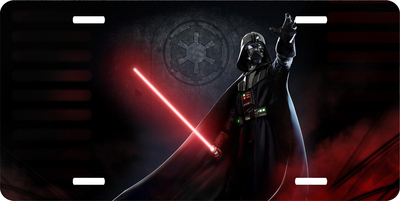 Star Wars Darth Vader License Plate Auto Truck