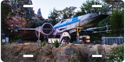 Star Wars X-Wing License Plate Auto Truck