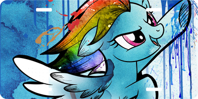 My Little Pony Vanity License Plate