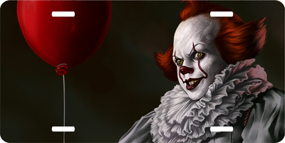 It Pennywise Vanity License Plate