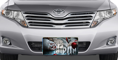 It Pennywise Vanity License Plate