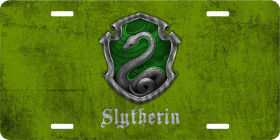 Harry Potter Slytherin Vanity License Plate