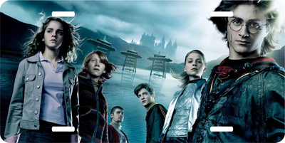 Harry Potter Hermine Grainger Ron Weasley Vanity License Plate