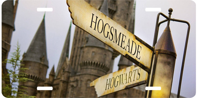 Harry Potter Hogsmeade Howarts Vanity License Plate