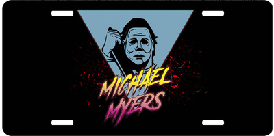 Halloween Michael Myers Horror Vanity License Plate