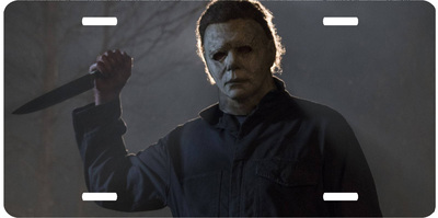 Halloween Michael Myers Horror Vanity License Plate