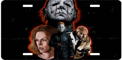 Halloween Michael Myers Horror Vanity License Plate