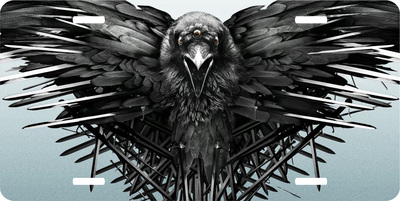 Game of Thrones Raven Vanity License Plate