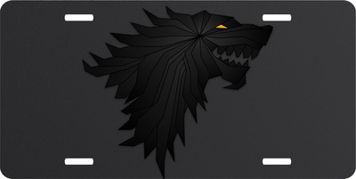 Game of Thrones Vanity License Plate