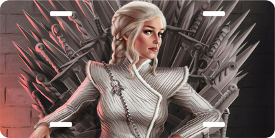 Game of Thrones Daenarys Vanity License Plate