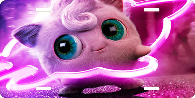 Pokemon Jigglypuff Vanity License Plate Auto