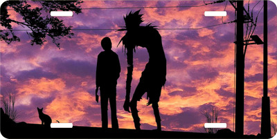 Death Note Streets Vanity License Plate