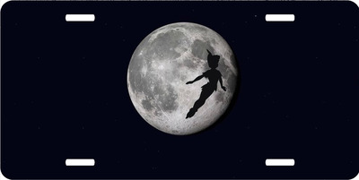 Disney Peter Pan Moon Vanity License Plate