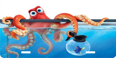 Disney Finding Dory Hank Octopus Vanity License Plate
