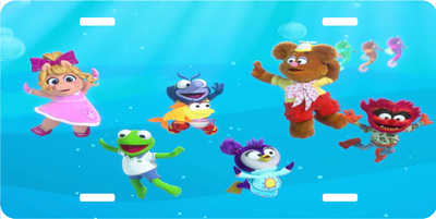 Disney Muppet Babies Vanity License Plate