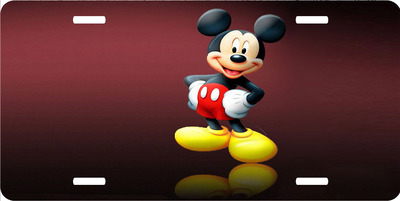Disney Mickey Mouse Vanity License Plate