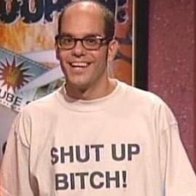 Shut Up B*tch Unisex Cotton Tee in White