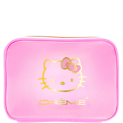 THE CREME SHOP X KITTY PERFECT PINK TRAVEL CASE