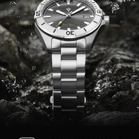 Cadisen watch 40mm case NH35A mechanical movt luminous 20ATM diving watch 8218 - Thumbnail 7