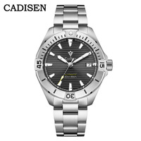 Cadisen watch 40mm case NH35A mechanical movt luminous 20ATM diving watch 8218 - Thumbnail 1