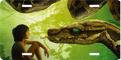 Disney Jungle Book Kaa Mowgli Vanity License Plate