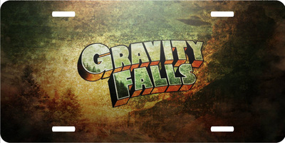 Disney Gravity Falls Vanity License PLate
